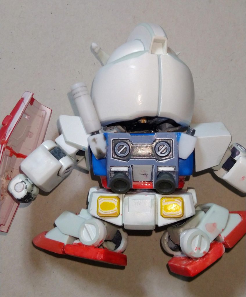 ランドセルは5ミリ幅で削り出しバーニアも新たに加工します。