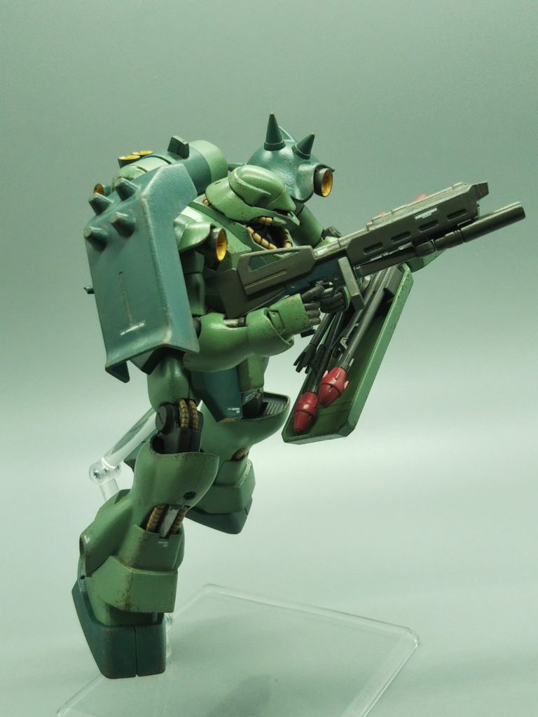 可動域も必要十分。 