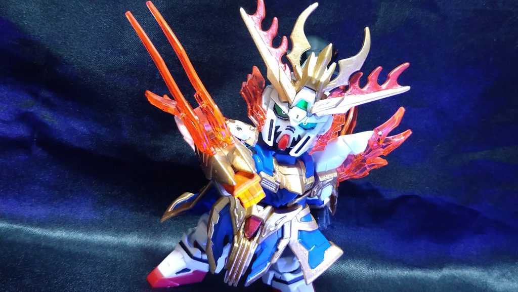 爆熱炎翔拳！！あ、説明書に「両手に」ってかいてある...片手だけのゴッドフィンガーパンチになってしまった