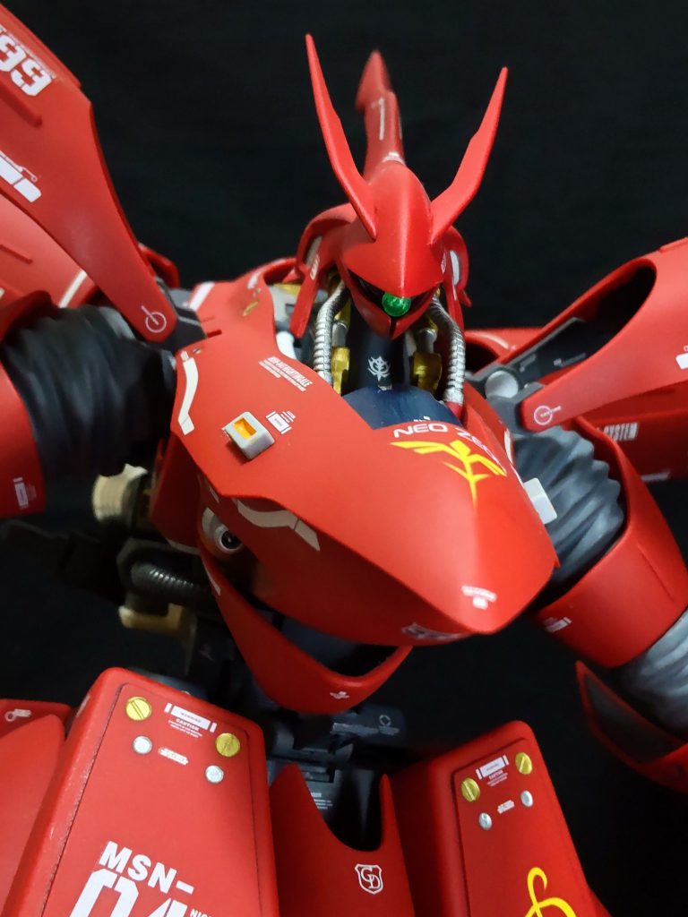 アップで、男前。