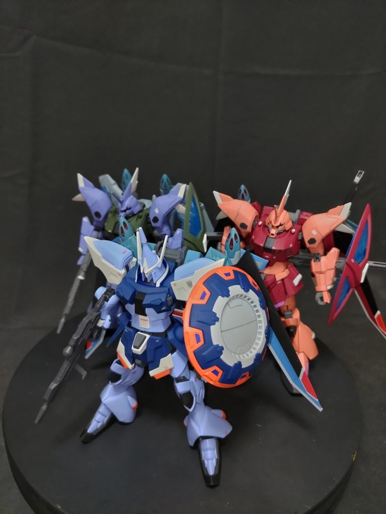 スリーショット