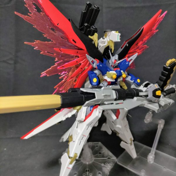 1/144HGディスティニーガンダムspecⅡゼウスシルエット