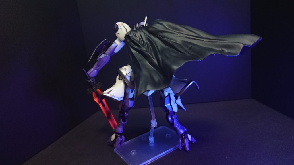 30ＭＭマルチクロスを二枚目靡くイメージで作ってます。