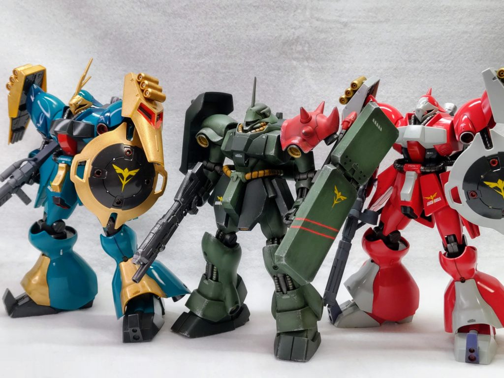 ドーガ系三兄弟。共通点がありそうでそんなに無いんですね。