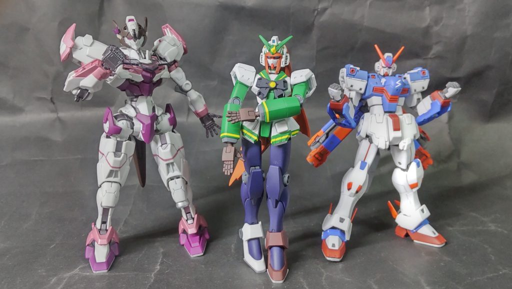 今までのウマ娘×ガンダムのルブリスhttps://gumpla.jp/hg/1278145、クロスボーンhttps://gumpla.jp/rg/974788と。なんだかんだでウマ娘モチーフも3弾です。