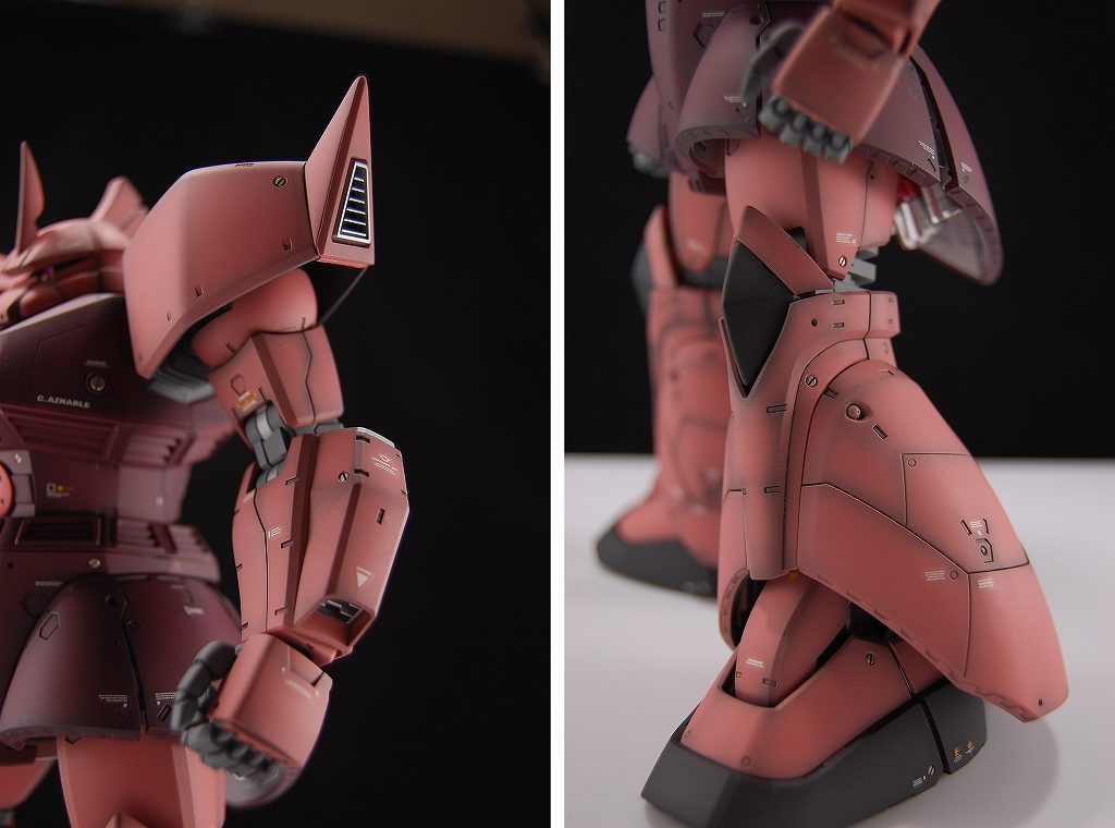 1/100 シャア専用ゲルググ–5枚目/制作者：@kaishi1103