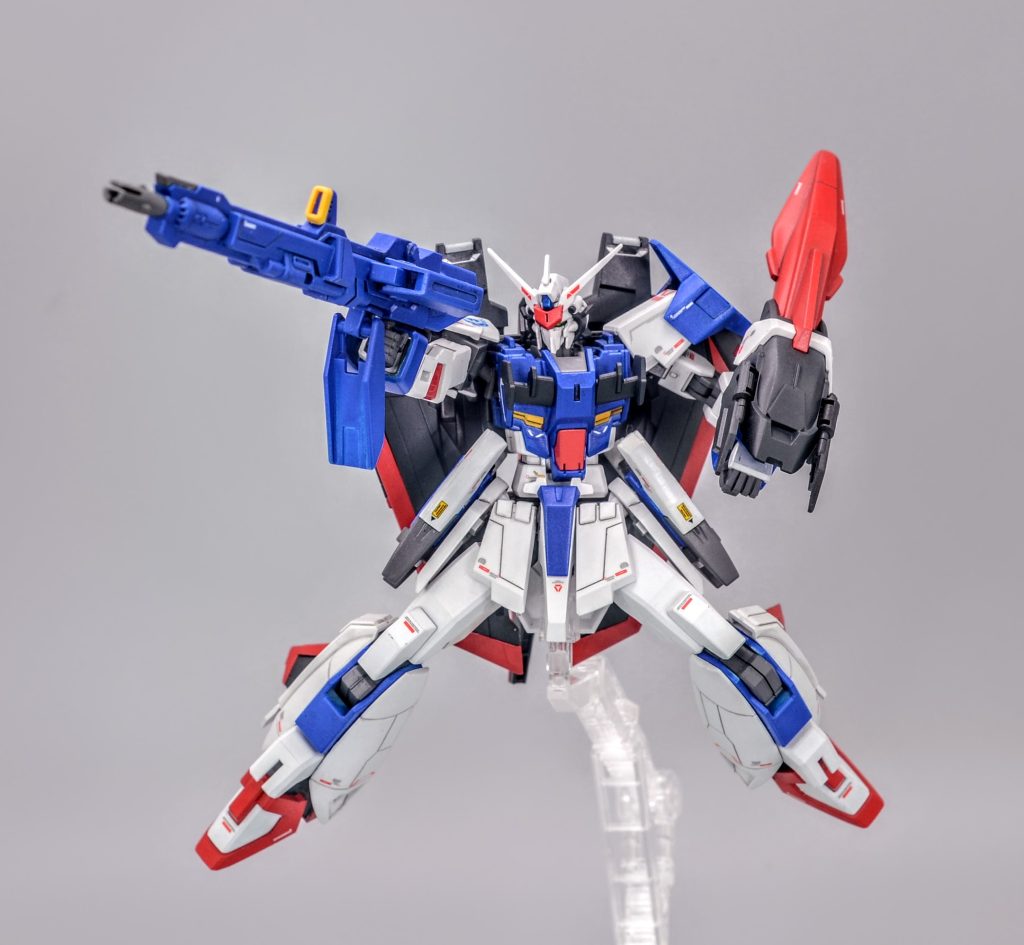 正式名称はハイパーメガアグニですHGUCゼータのハイパーメガランチャーとミキシングしました