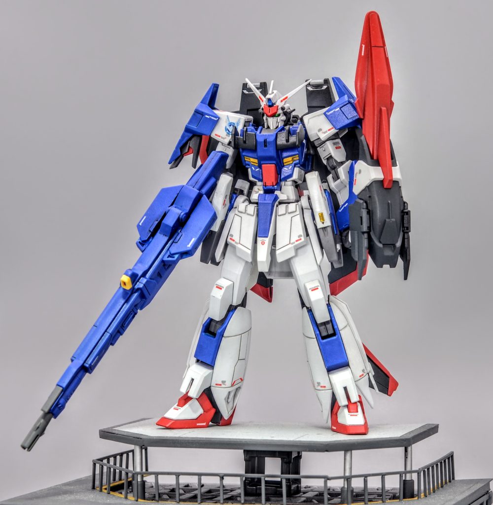 ムラサメ改に単騎で大気圏突入なバリエーションがあったら…という妄想をもとにミキシング製作しました