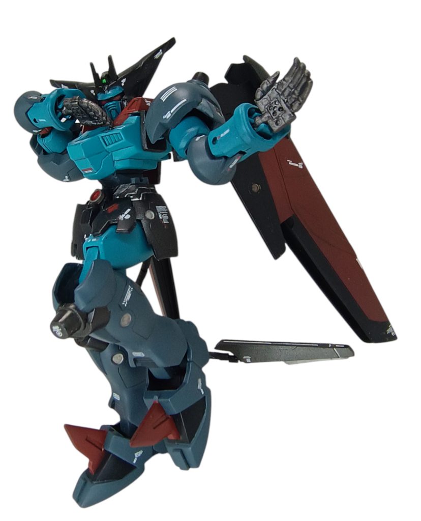 膝と足首も一部削って可動域を拡張