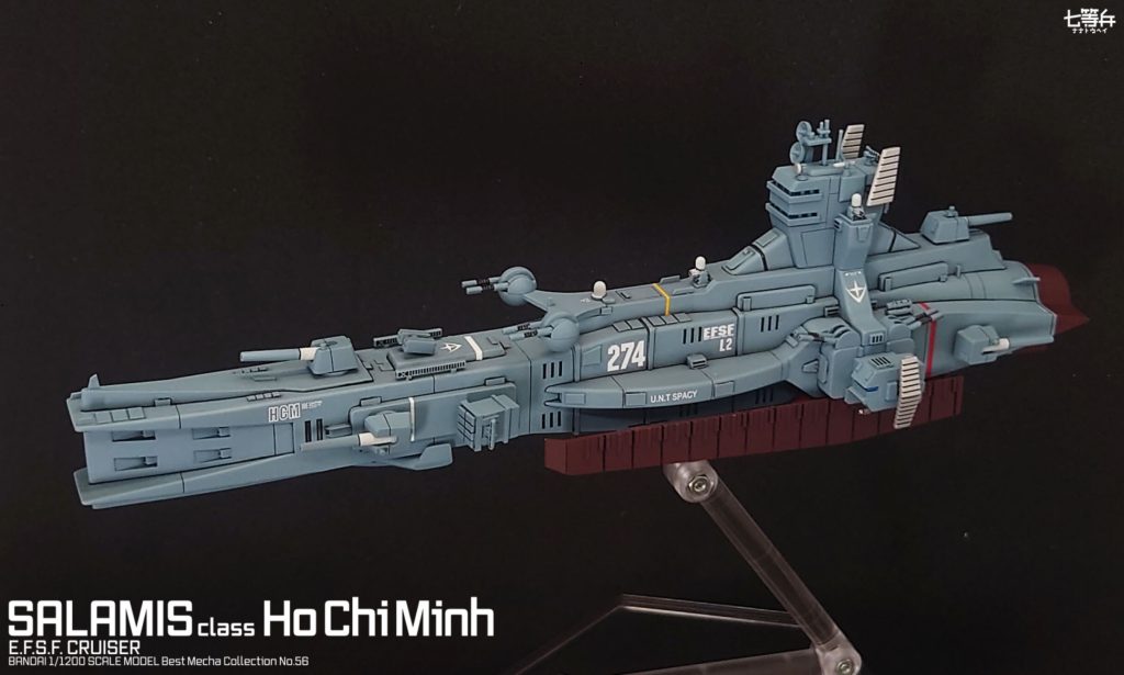 サラミス級宇宙巡洋艦–2枚目/制作者：七等兵