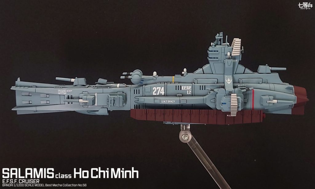 サラミス級宇宙巡洋艦–3枚目/制作者：七等兵