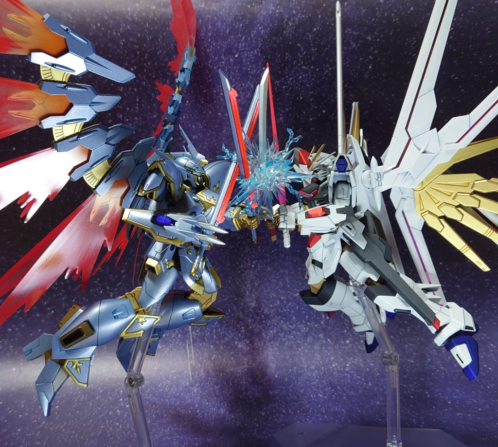 装備を換装した“フリーダム”との激突。