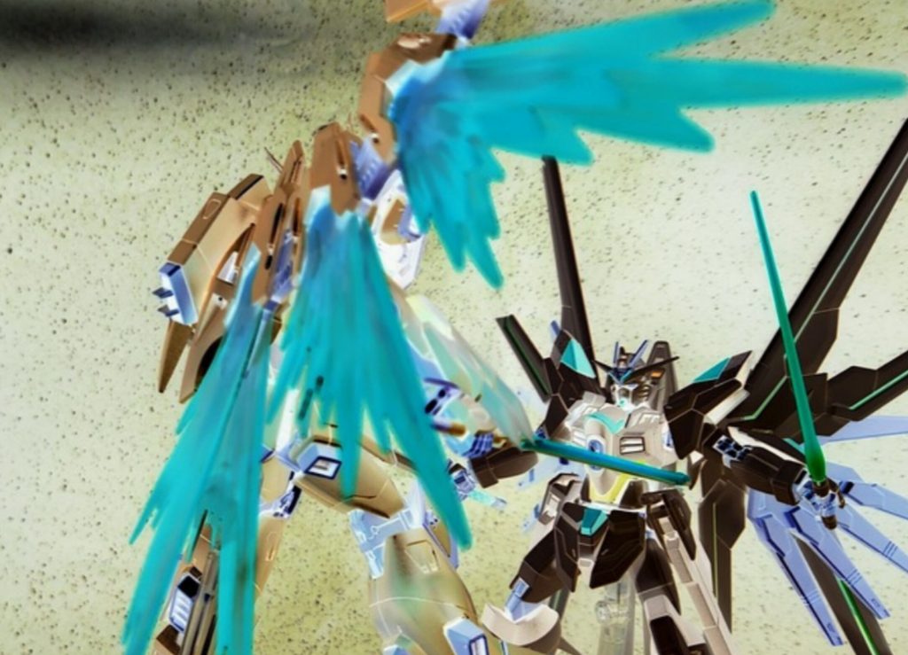 隙を突かれ、至近距離で高速の一撃を受けてしまう。