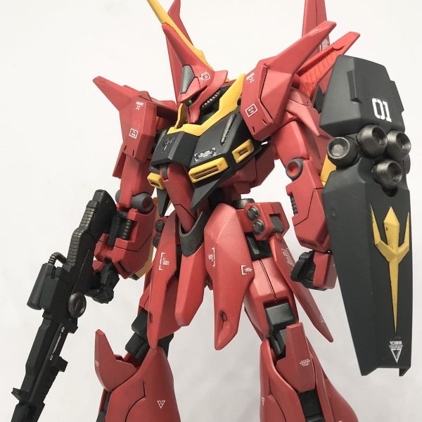 HG バウ アクリジョン 筆塗り
