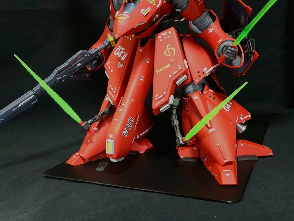 なんちゃって、隠し腕。