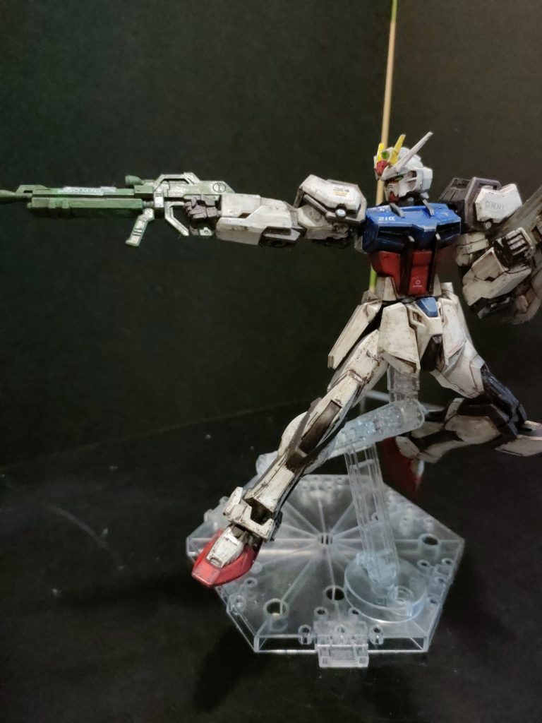 EG ストライクガンダム 筆塗り–7枚目/制作者:pfm