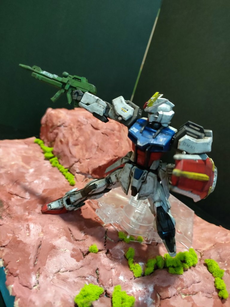 EG ストライクガンダム 筆塗り–6枚目/制作者:pfm