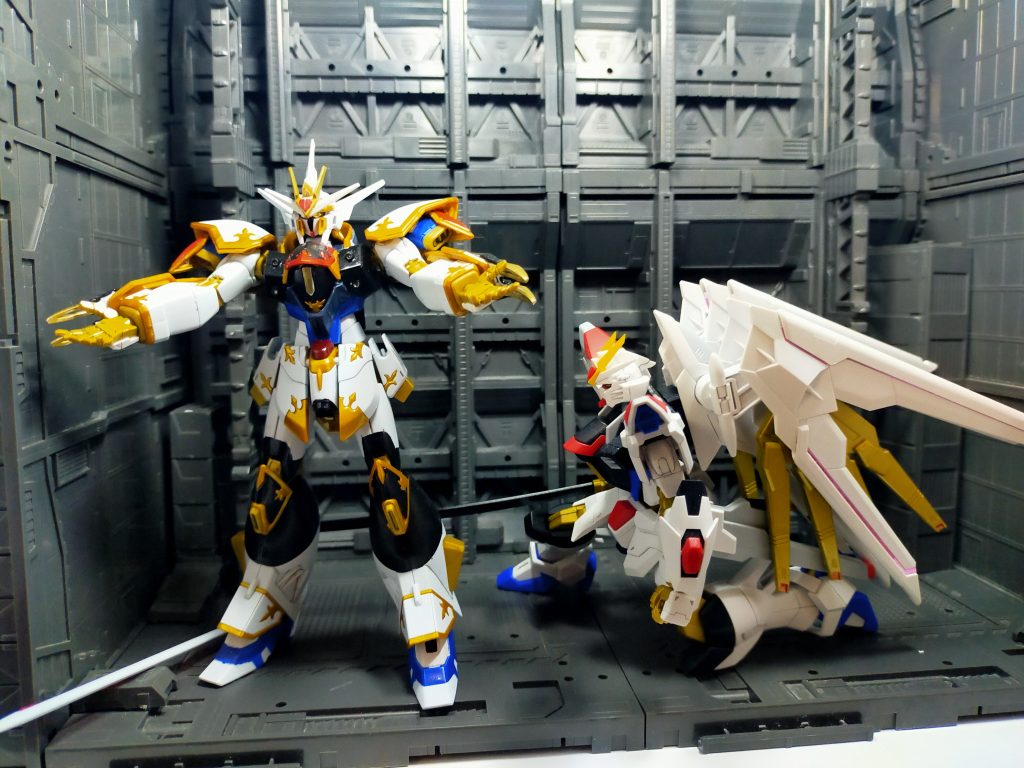 オルフェ「母上、もういいでしょう。フリーダムにいるのは「私にとっての」ラクス・クラインではありません。」アウラ「な、なんでじゃ！」オルフェ「これまでラクスに再会してから色々な方々と出会いました。僕はもう人類を引っ張る気もありません。誰にだって「自分の中にあるラクス・クライン」はあります。」キラ「？」オルフェ「色々すまなかった。行こう、イングリット！」イングリット「っ…はい！」ラクス「キラ、もうあの方に私への執着や呪われた使命はありません。あの方に装備を…」キラ「…ラクスを信じるよ。」