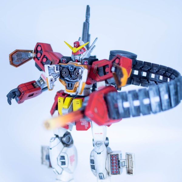 HG 新機動戦記ガンダムW ヘビーアームズ 全塗装ウェザリング