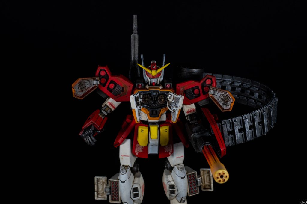 HG 新機動戦記ガンダムW ヘビーアームズ 全塗装ウェザリング–3枚目/制作者：KPO