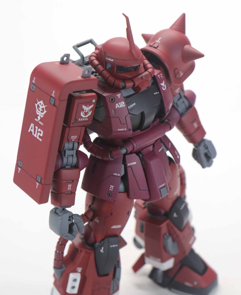 MG シャア専用ザク高機動型–4枚目/制作者：ユウ@Uu Modeling