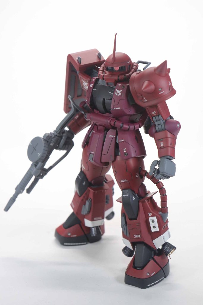 シャア専用はやっぱカッコイイですねー！最後までご覧いただきありがとうございました！