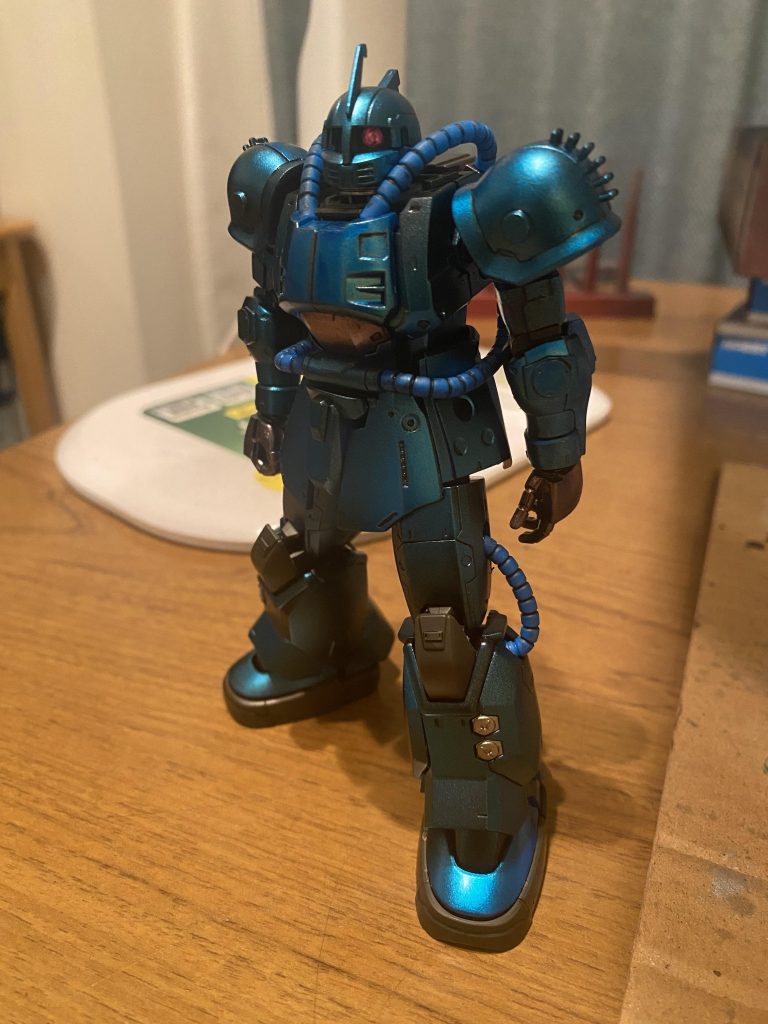 塗装完了。デカール貼る前です。