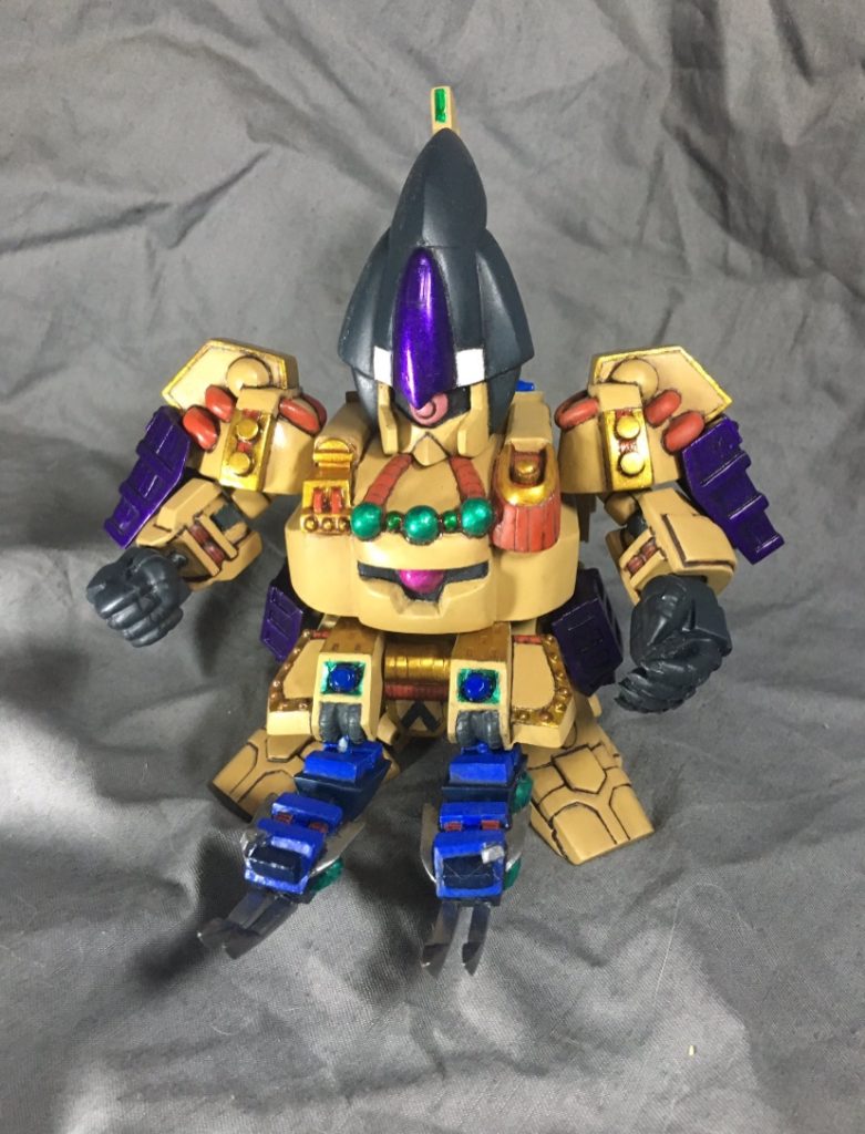 隠し腕攻撃モードです。滅殺羅の腕を作りました。