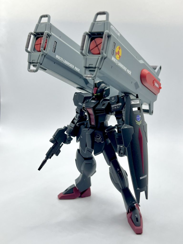 マルチランチャーパック装備