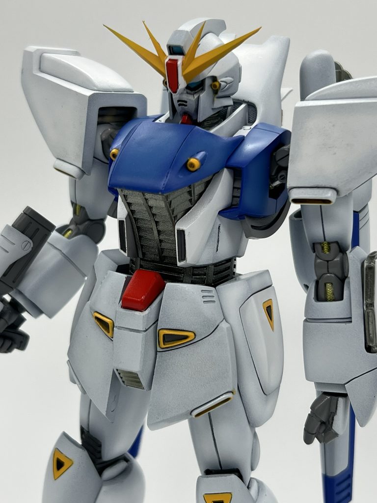 がンダムF91　B-CLUB製　1/72　レジンキット–2枚目/制作者：ディグ