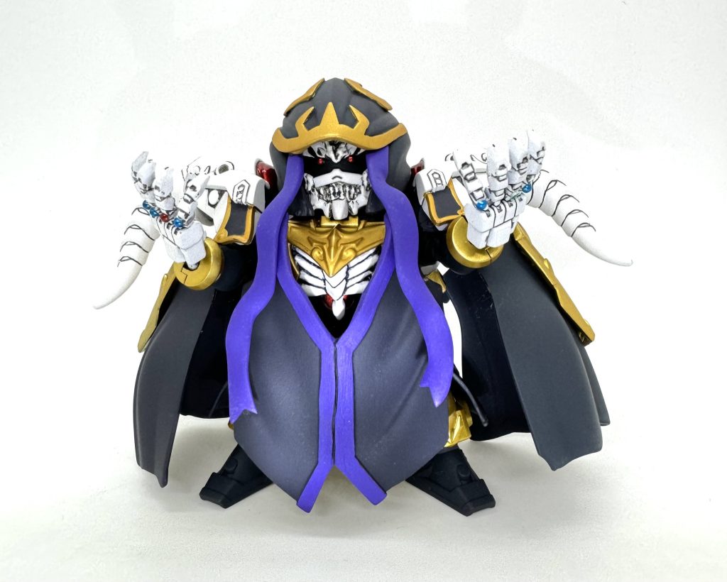 指輪も設定通りに塗り分け。あまり目立たないですが、ないと物足りないですからね。