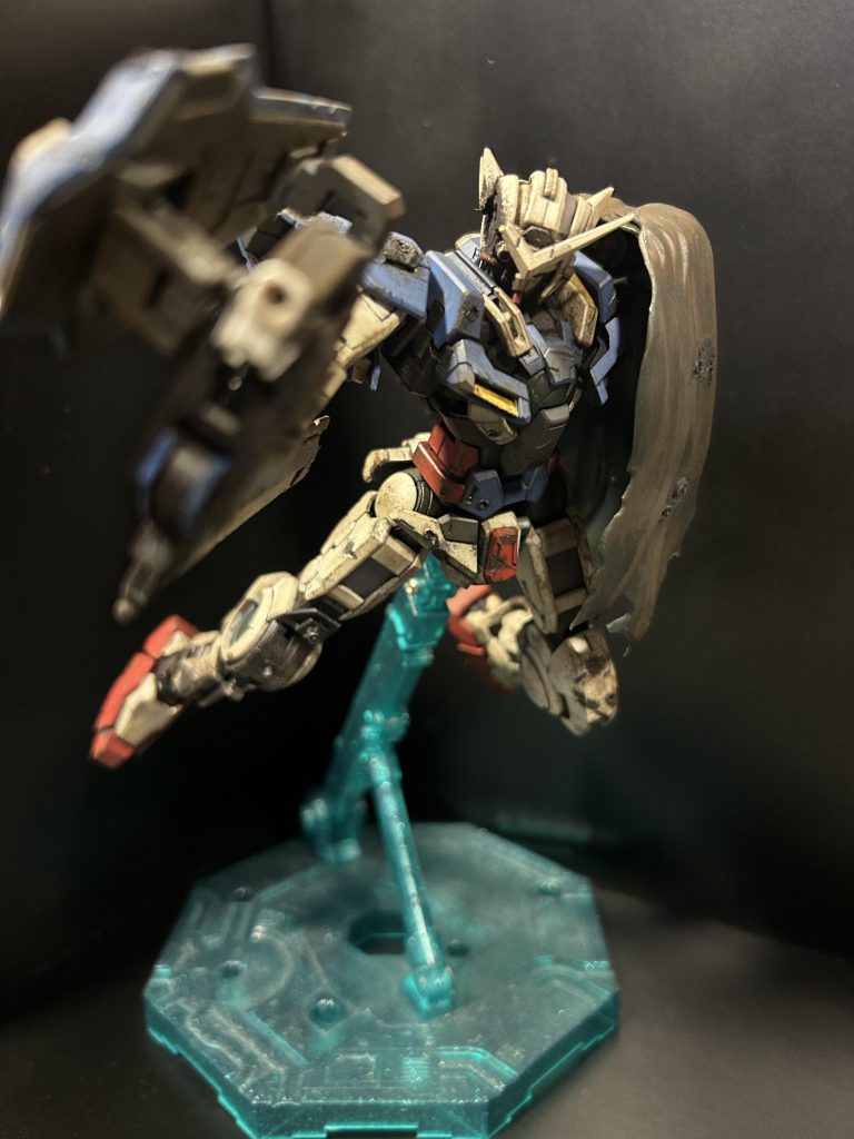 汚しにススやらバイクの油汚れやらのほんまもんの汚れを使いました。