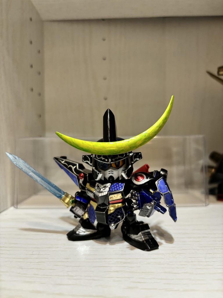 蛍光塗料で塗り分けてみました。