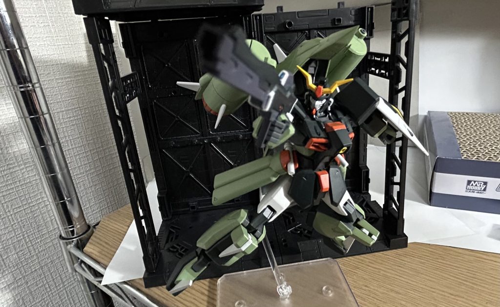 OP再現肩関節はビルドバーニングが活きてるのでグリグリ動きます