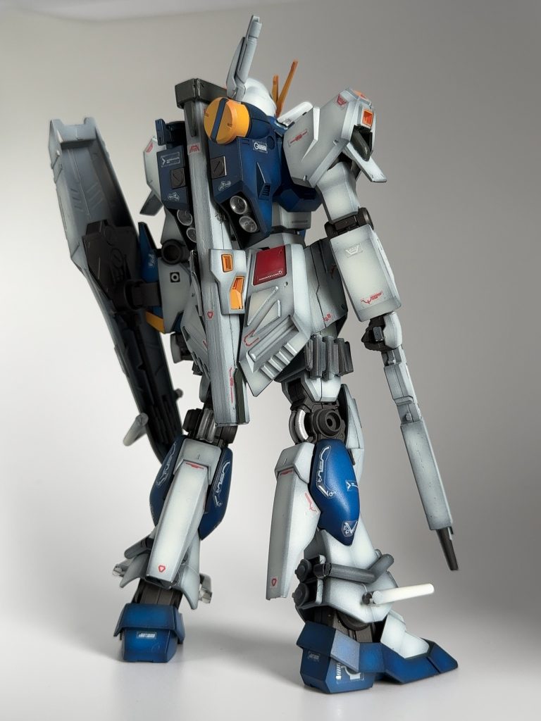 νガンダム2号機オールドタイプ仕様–7枚目/制作者:@jiyu_nitsukuruきあい模型