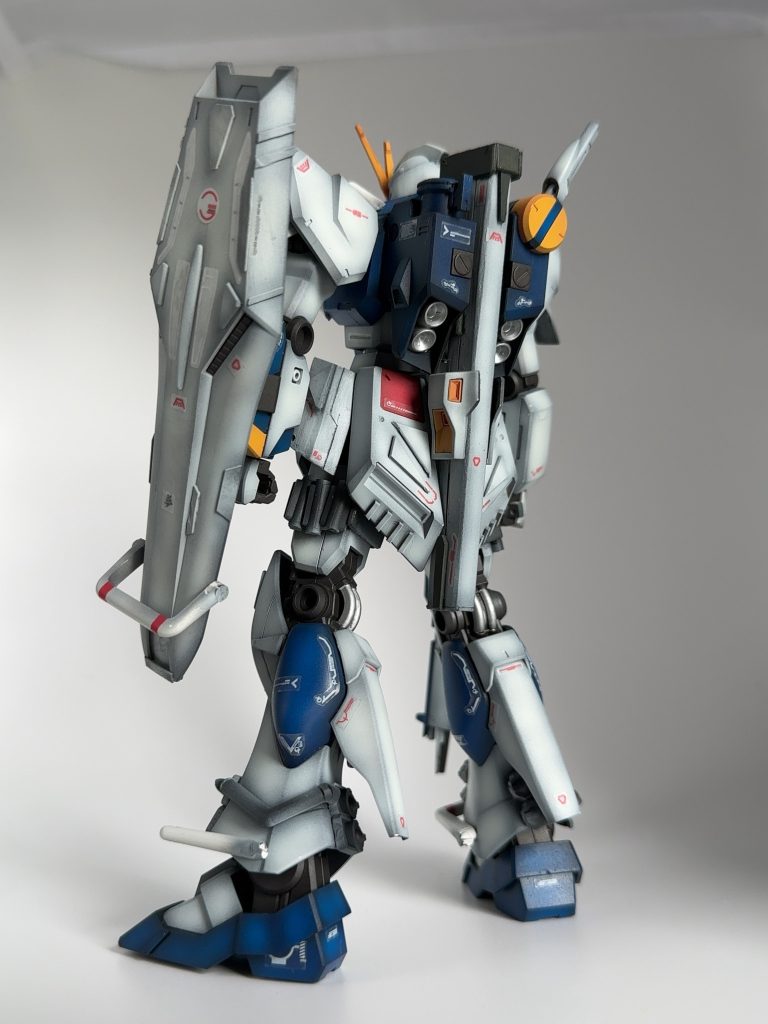 νガンダム2号機オールドタイプ仕様–5枚目/制作者:@jiyu_nitsukuruきあい模型