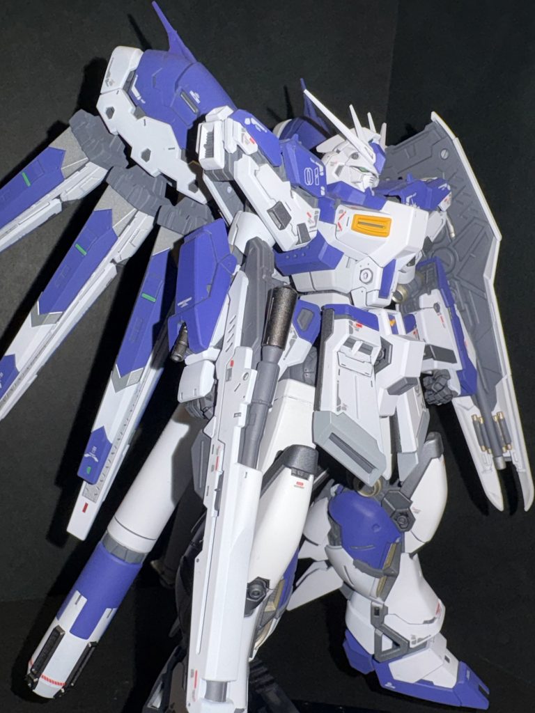 派手さは抑えて金色もスターブライトシャンパンゴールドで塗装しました。