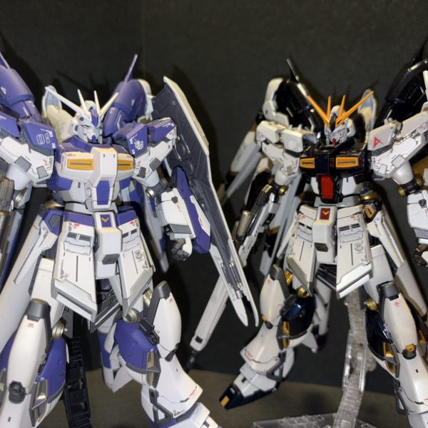 RG Hi-νガンダム x2