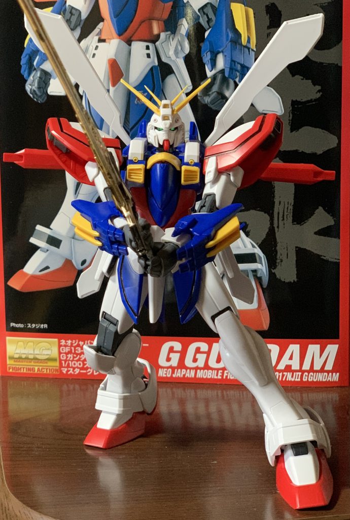 MGゴッドガンダム–3枚目/制作者：いざよい