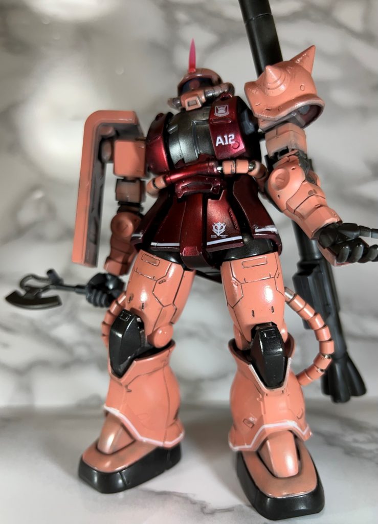 HG 1/144 シャア専用ザクII 赤い彗星Ver.