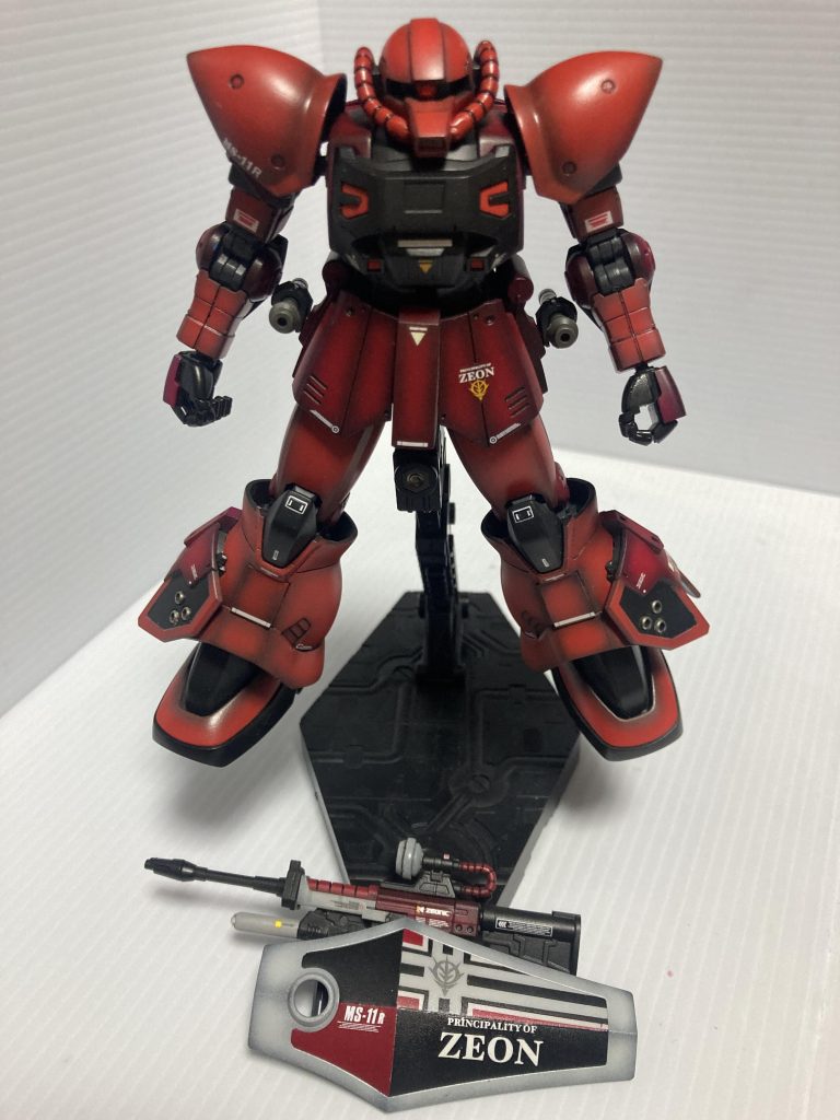 ライフルとシールドは色を合わせてみました😁 