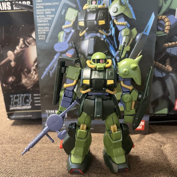 HG ハイザック(ティターンズカラーVer.) パチ組
