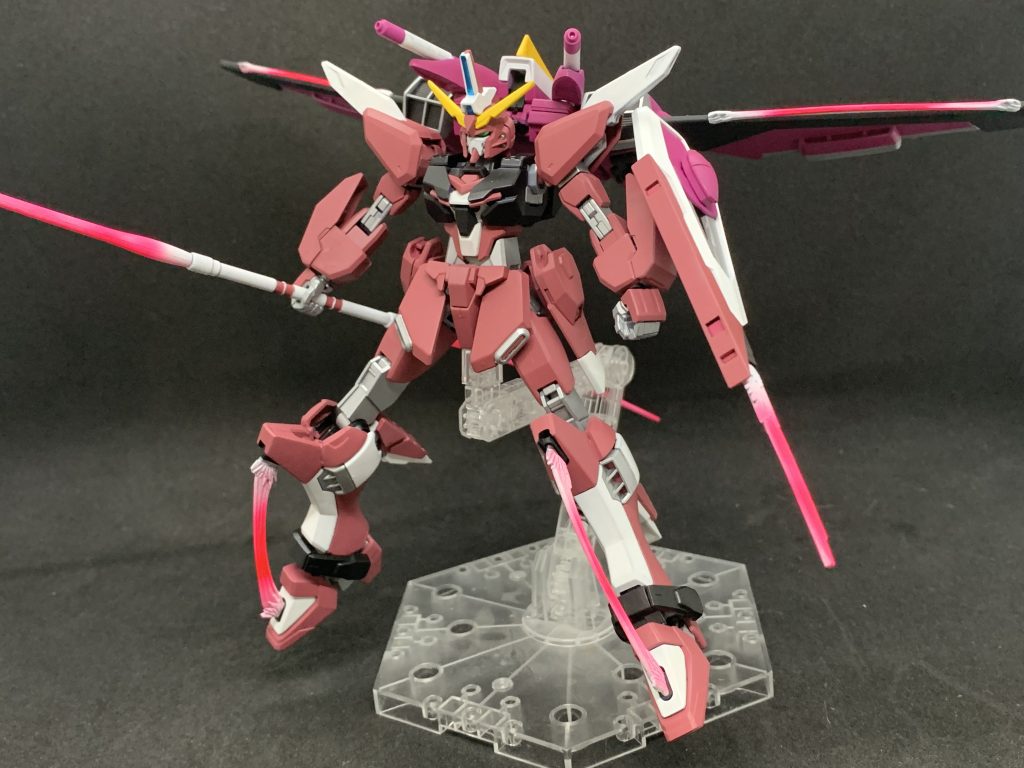 ∞ジャスティス形態胴体、手首、手の甲、腰部リアはユーラヴェン(サタニクス、ネプテイト、プルタインでも可)をそのまま使用