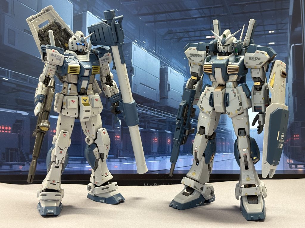 お気にのmk2とツーショット。こうなったらZもBlue Edition作ろうかという気になってます。初代2.0のバランスは良い感じですね。