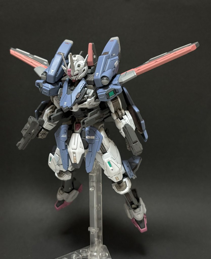 ▲そしてメインウェポンのヴェスバー的な何か やはり短い笑 派手さはないけど悪くないシルエットになったと思います