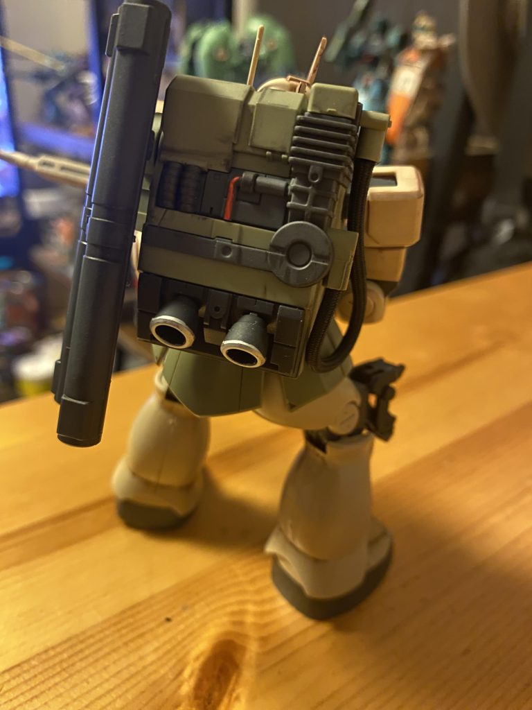 背中のランドセルも渋いねー