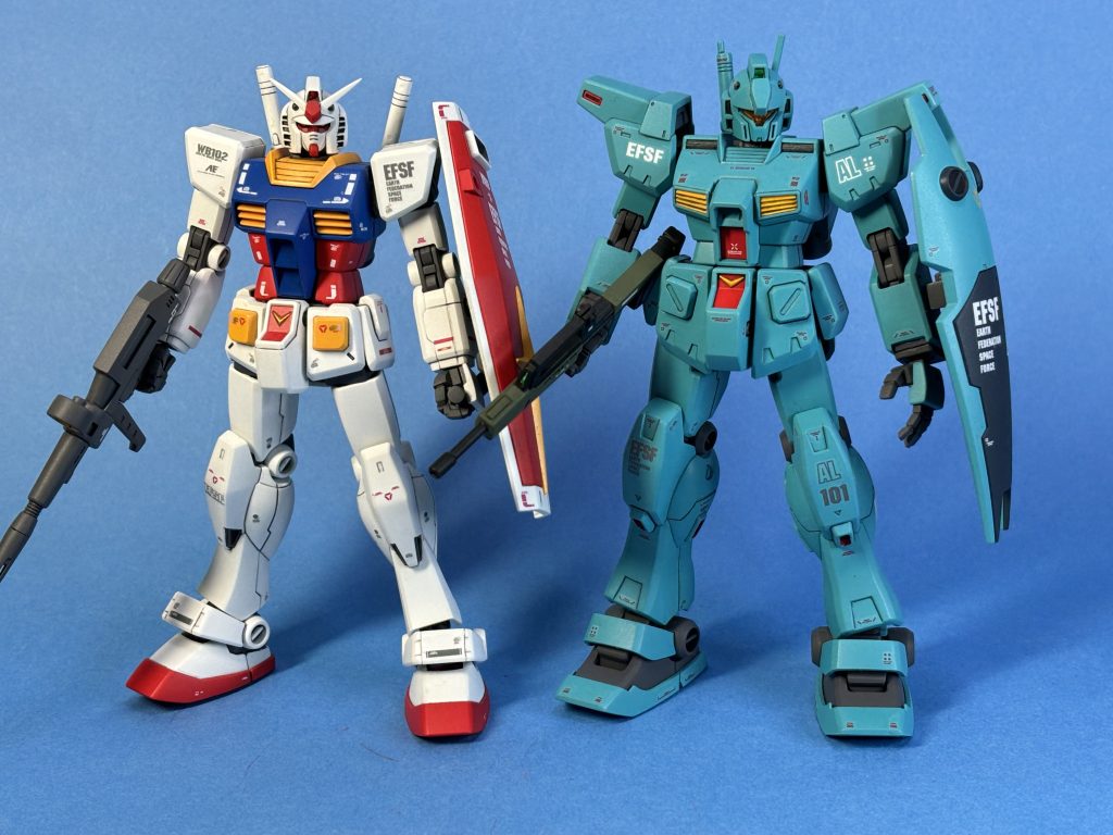 hgucリバイブ78と。