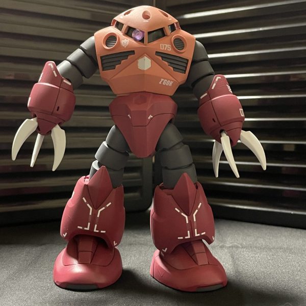 シャア専用ズゴックを作りました。