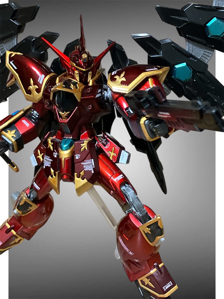 ライフル構えでみました