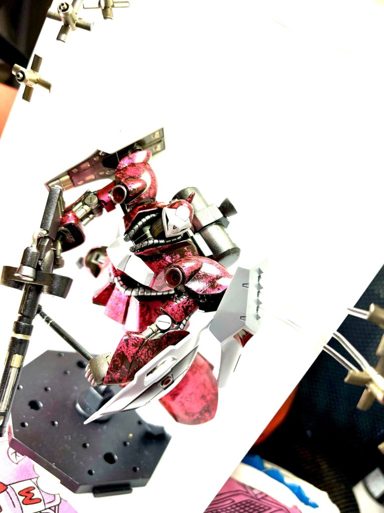 ファンネル飛ばしたら撮影ブース笑（100均）に入らない、